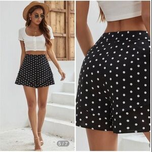 NWOT Polka Dot Tiered Layer Culotte Shorts 5️⃣✖️3️⃣0️⃣